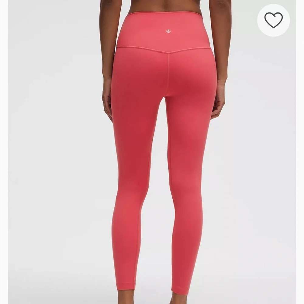 Lululemon align double lined leggings GUAVA PINK